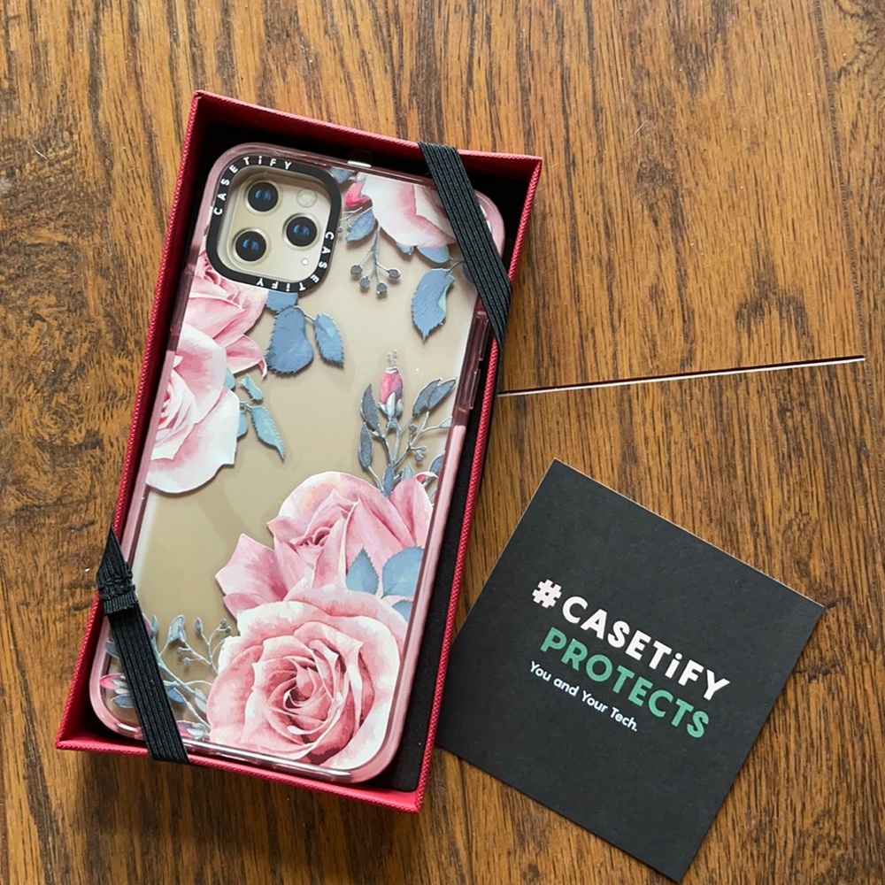 Casetify rose 11 pro max phone case